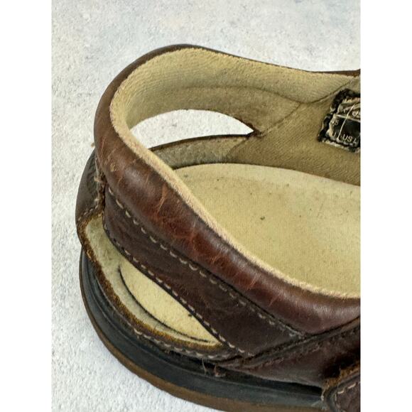 Vintage Dr. Martens Brown Fishermans Sandals EUR Sz 45 US Mens Sz 11 Read